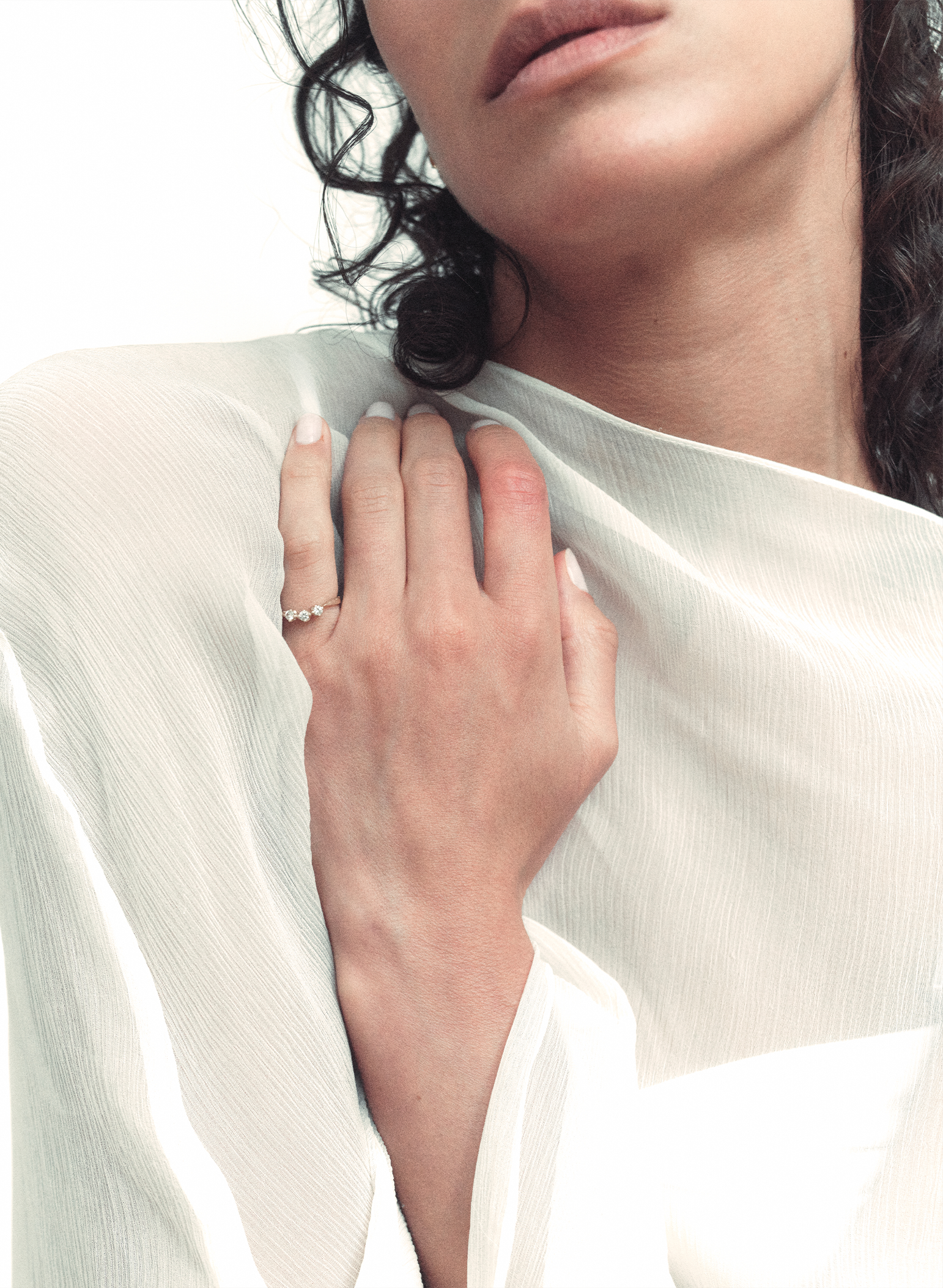 Odissea NY Triad Ring - Yellow Gold