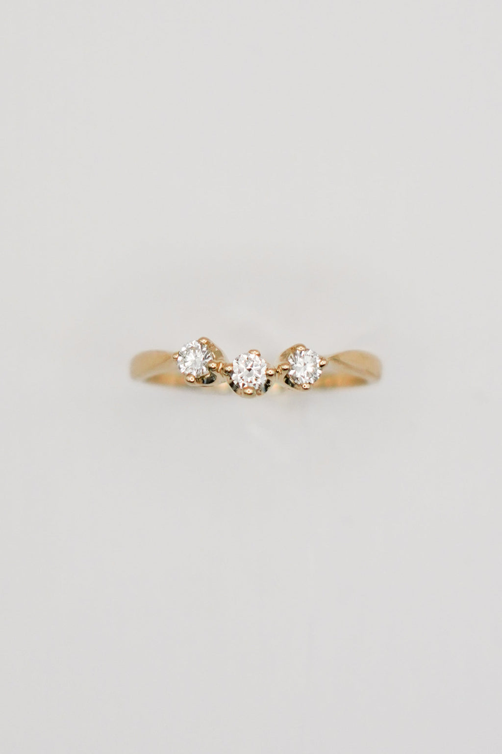 Odissea NY Triad Ring - Yellow Gold