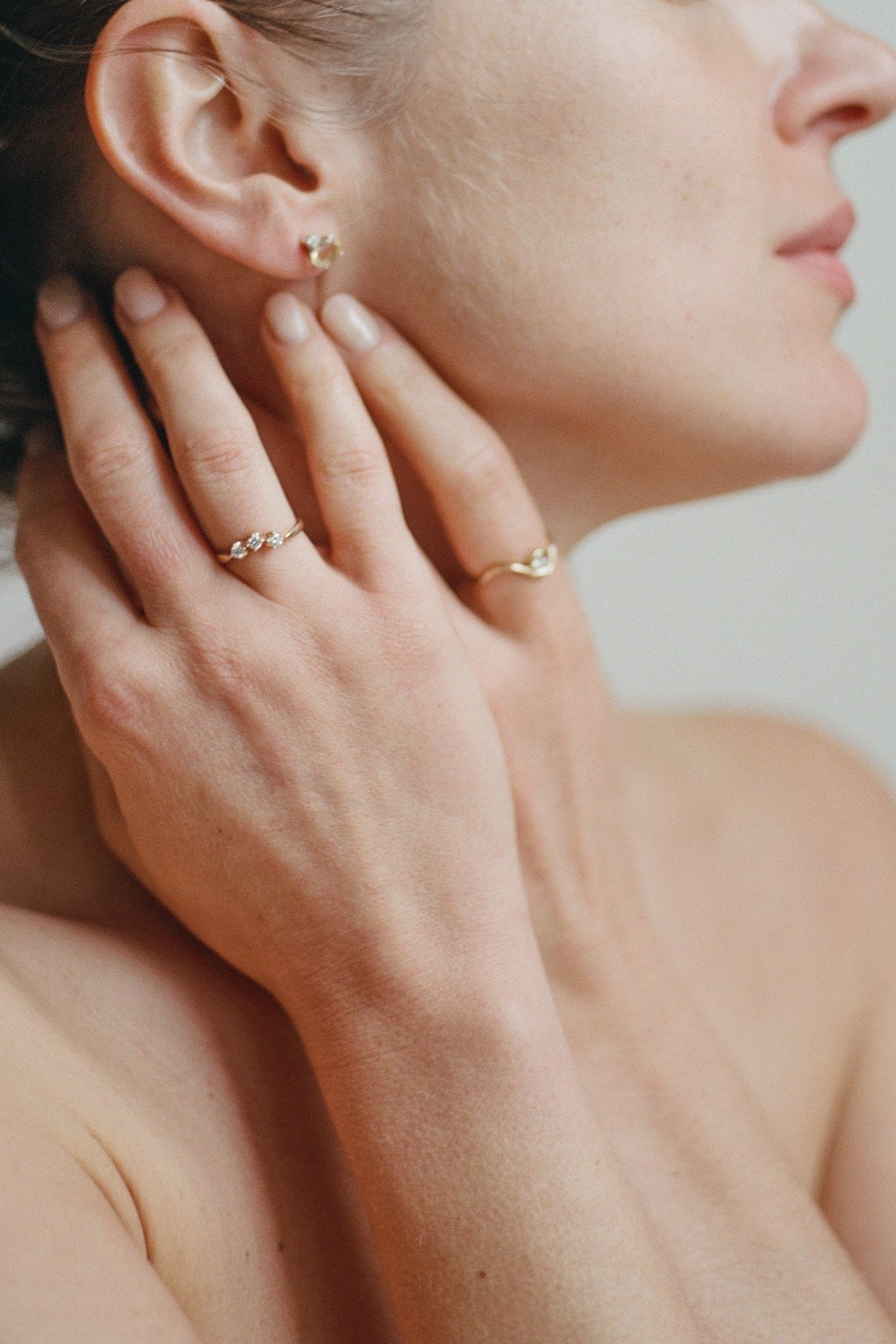 Odissea NY Triad Ring - Yellow Gold