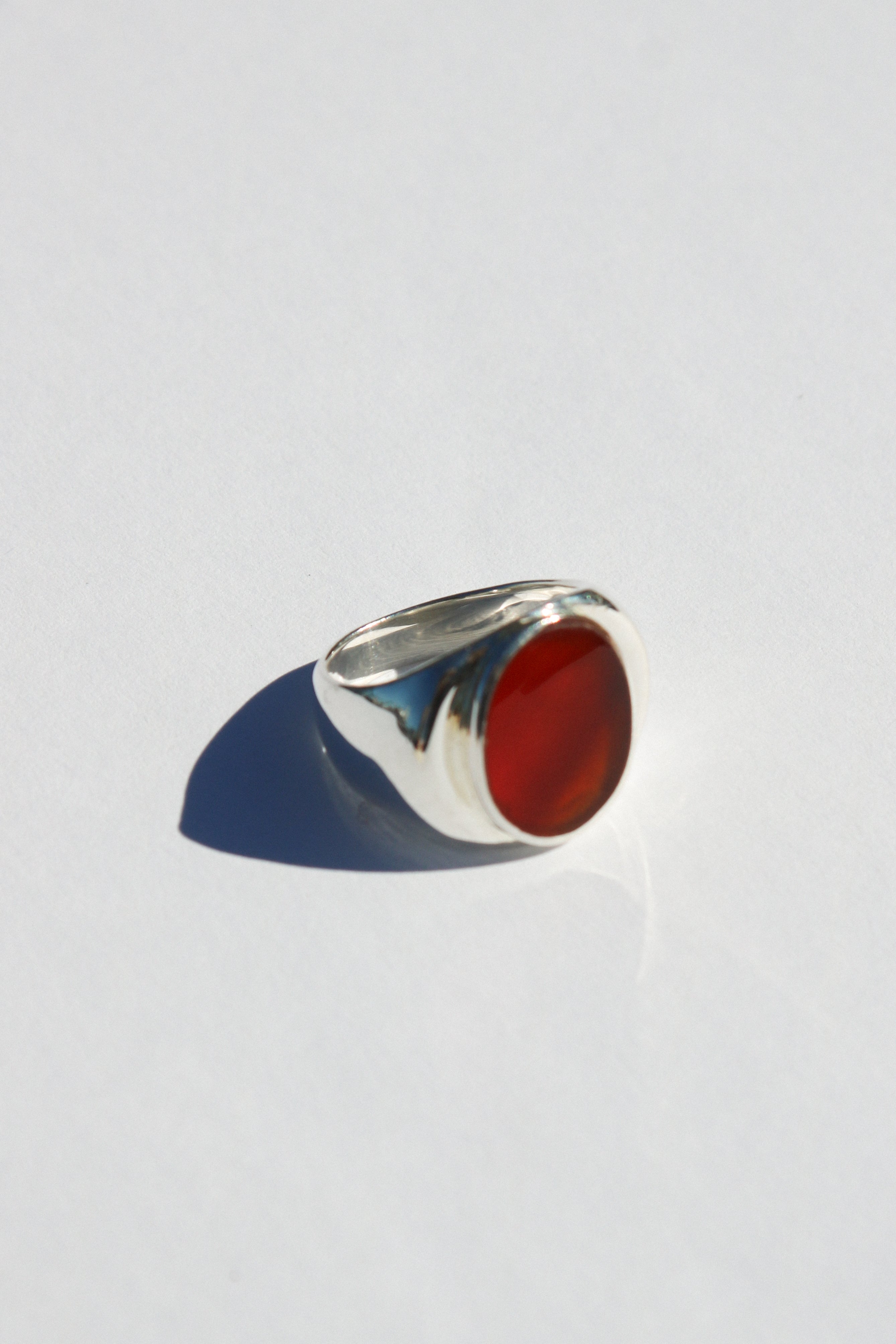 Odissea Perlmutte Carnelian Ring