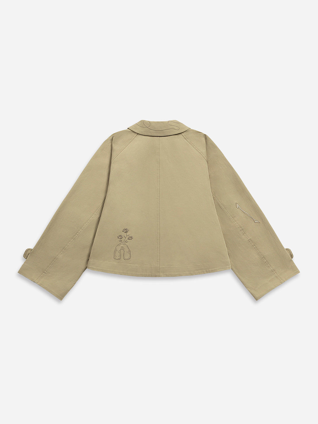 Future Classics Oeuvres Embroidery Jacket - Desert Sage