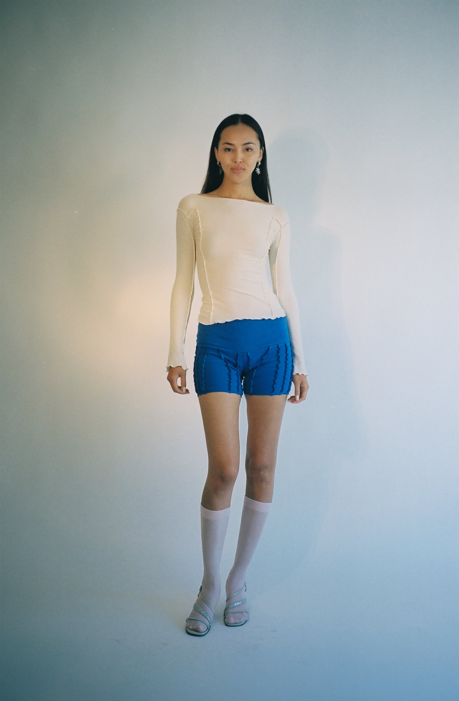Baserange Omato Seam Top - Off White