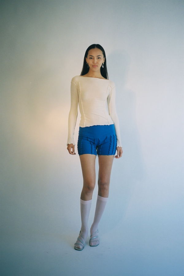 Baserange Omato Seam Top - Off White