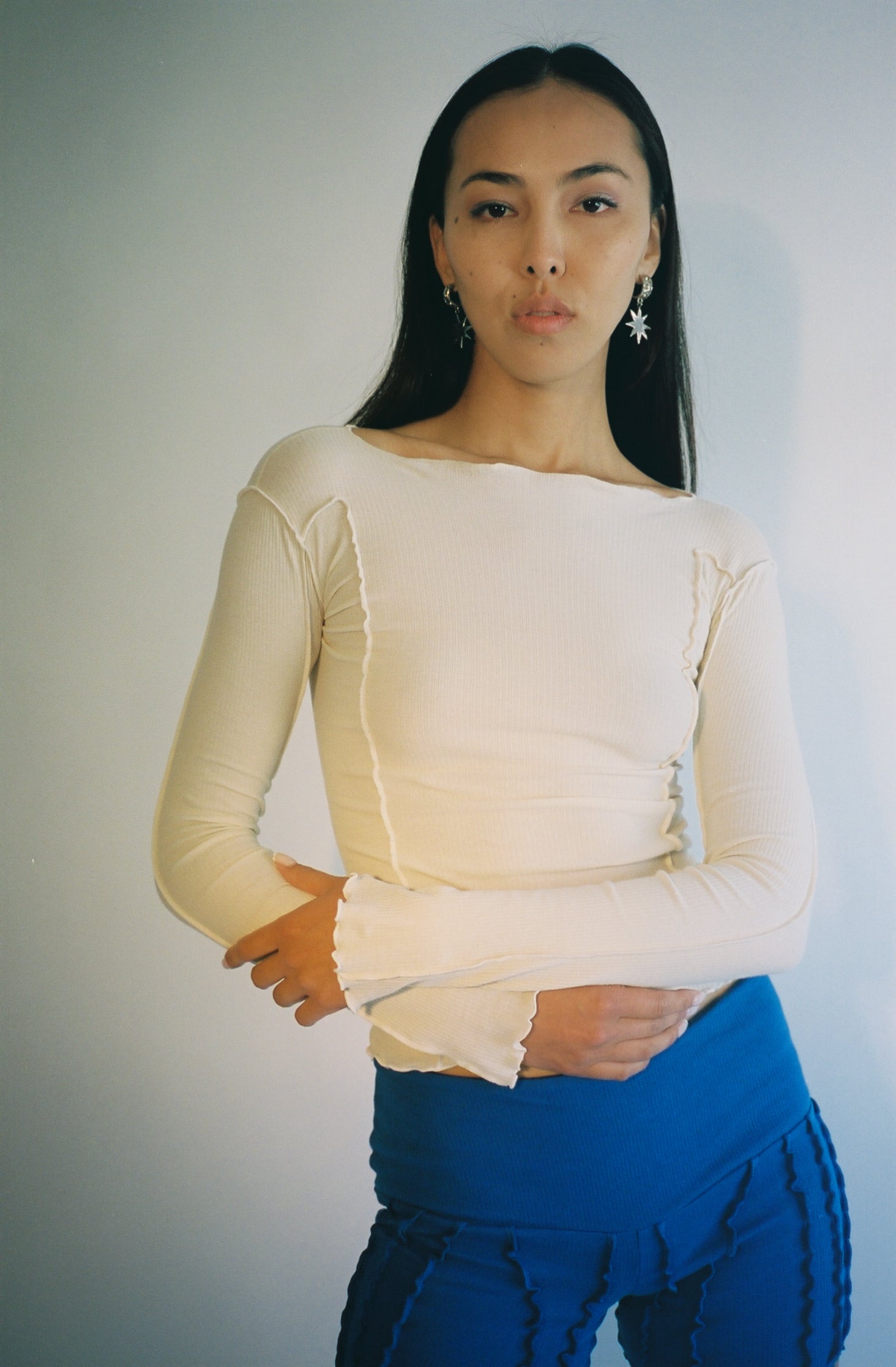 Baserange Omato Seam Top - Off White