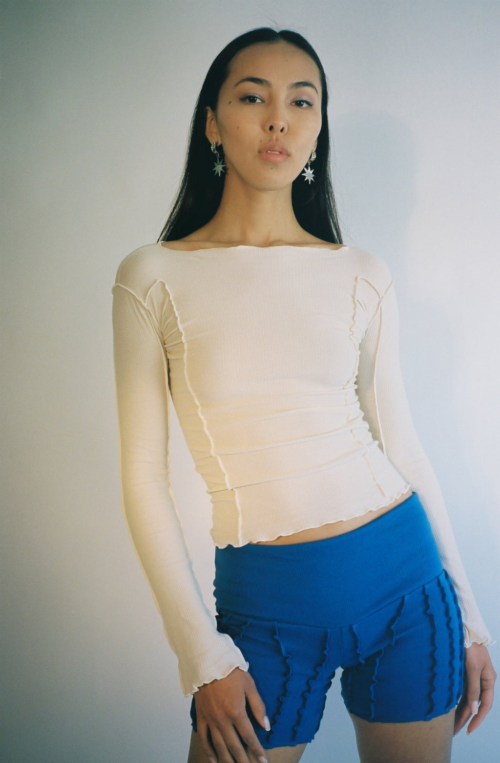 Baserange Omato Seam Top - Off White