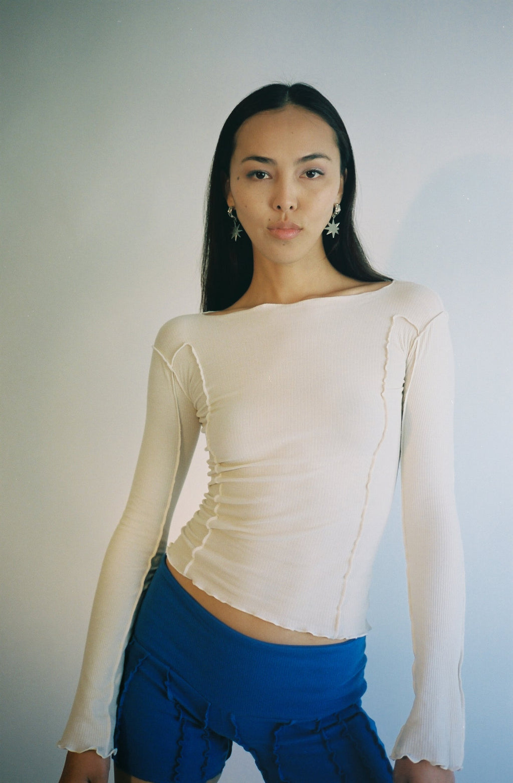 Baserange Omato Seam Top - Off White