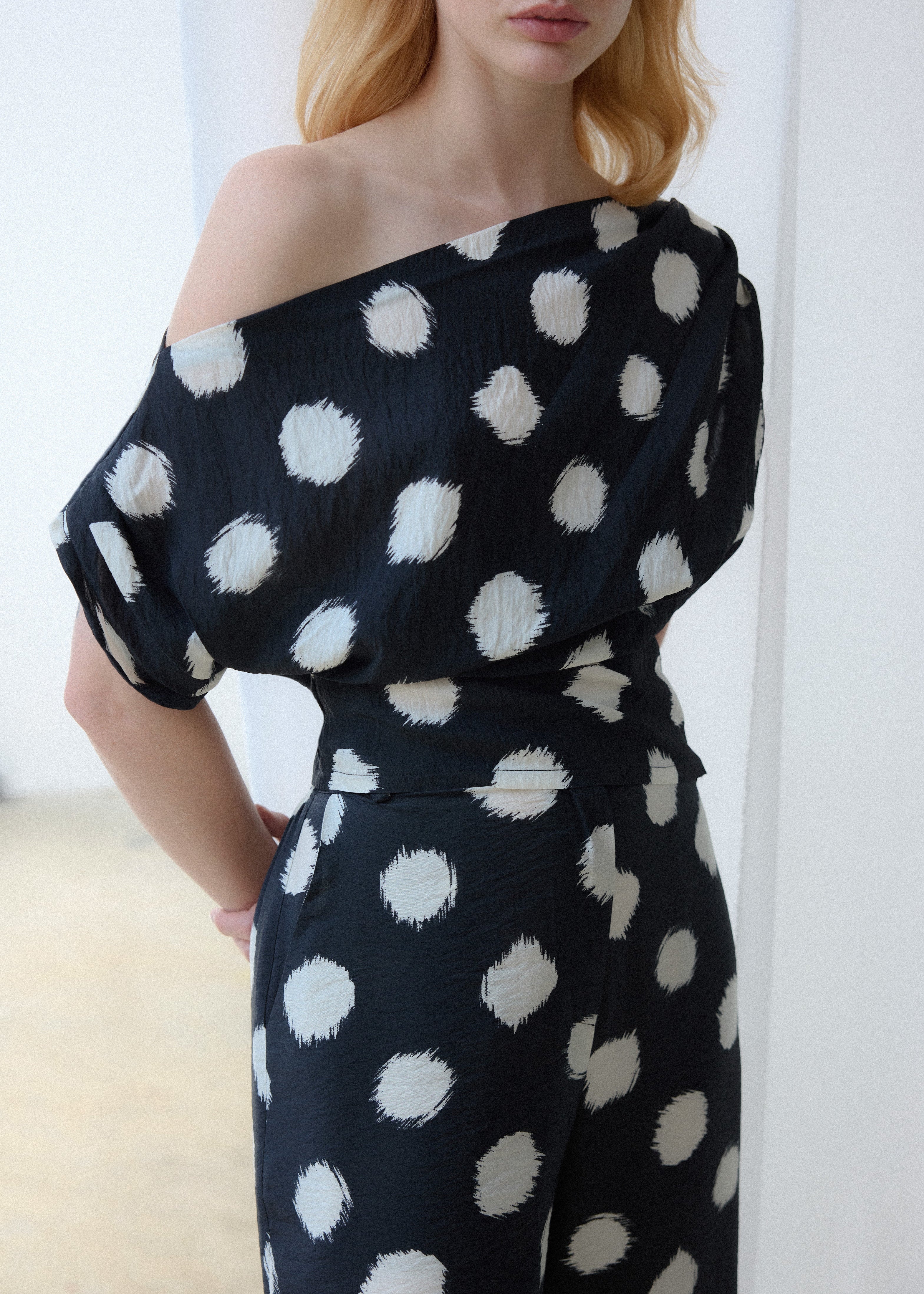 OhSevenDays Monica Top - Polka