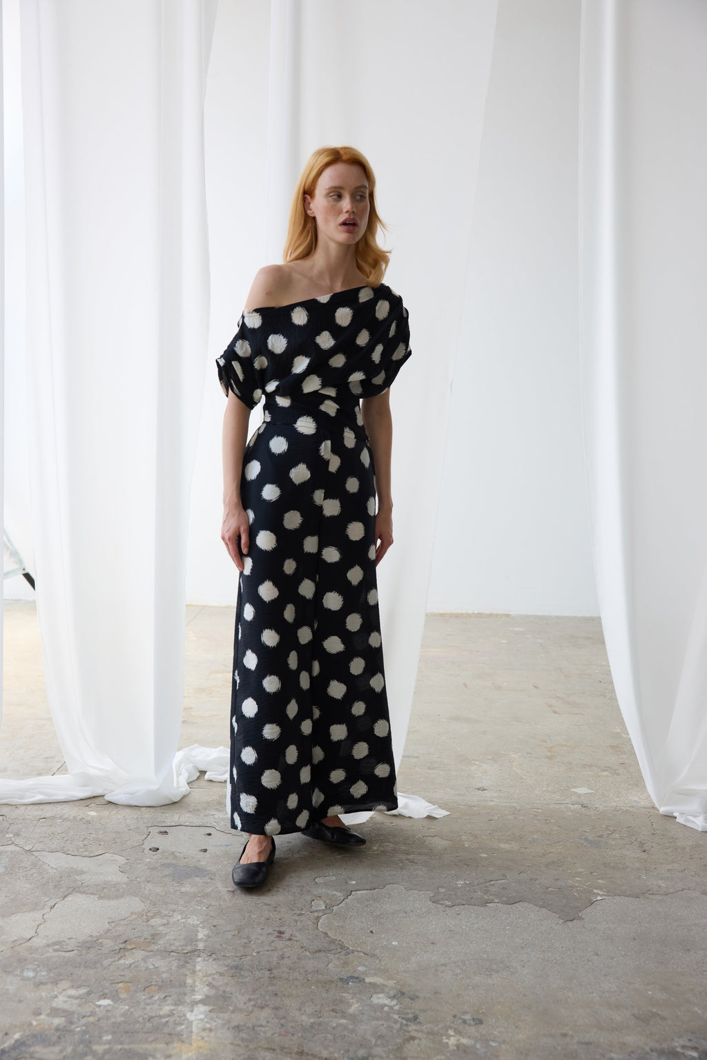 OhSevenDays Monica Top - Polka