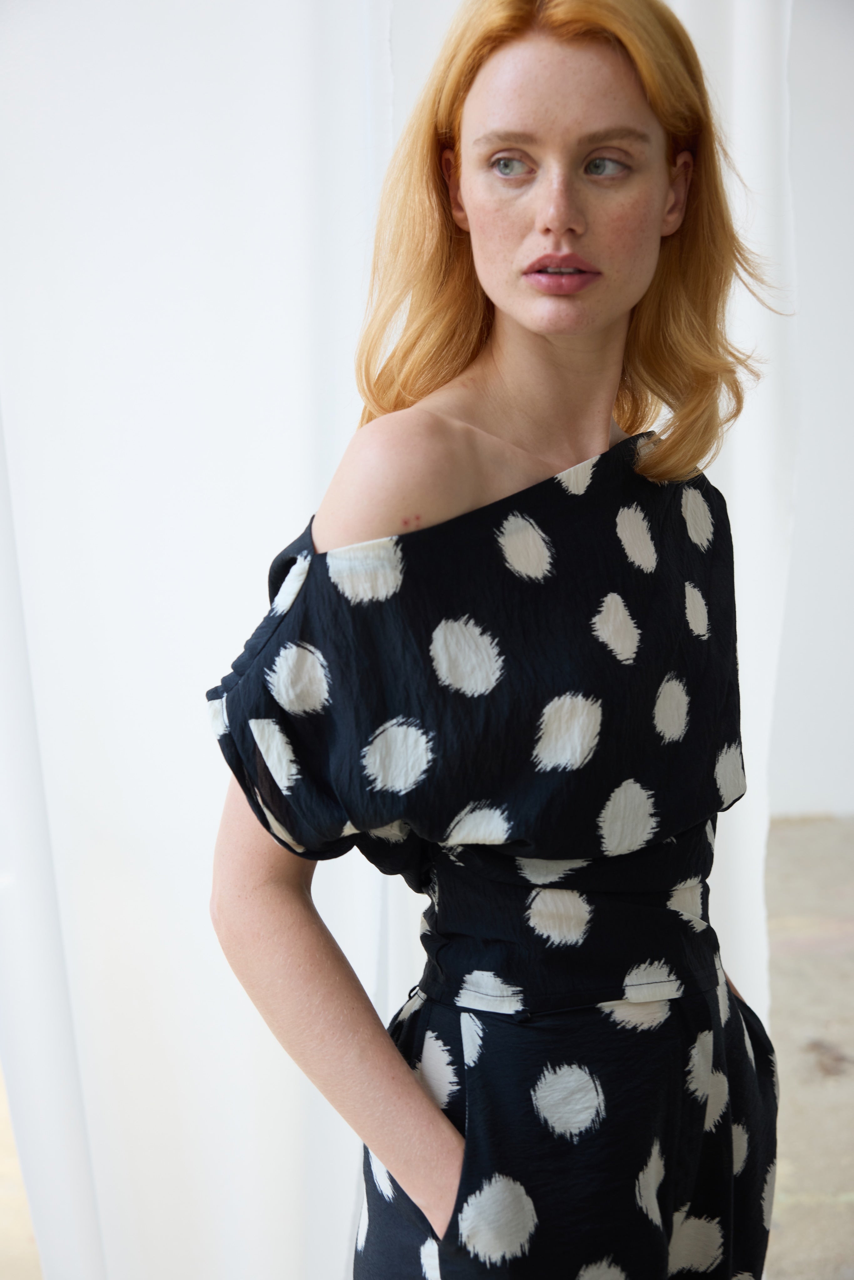 OhSevenDays Monica Top - Polka
