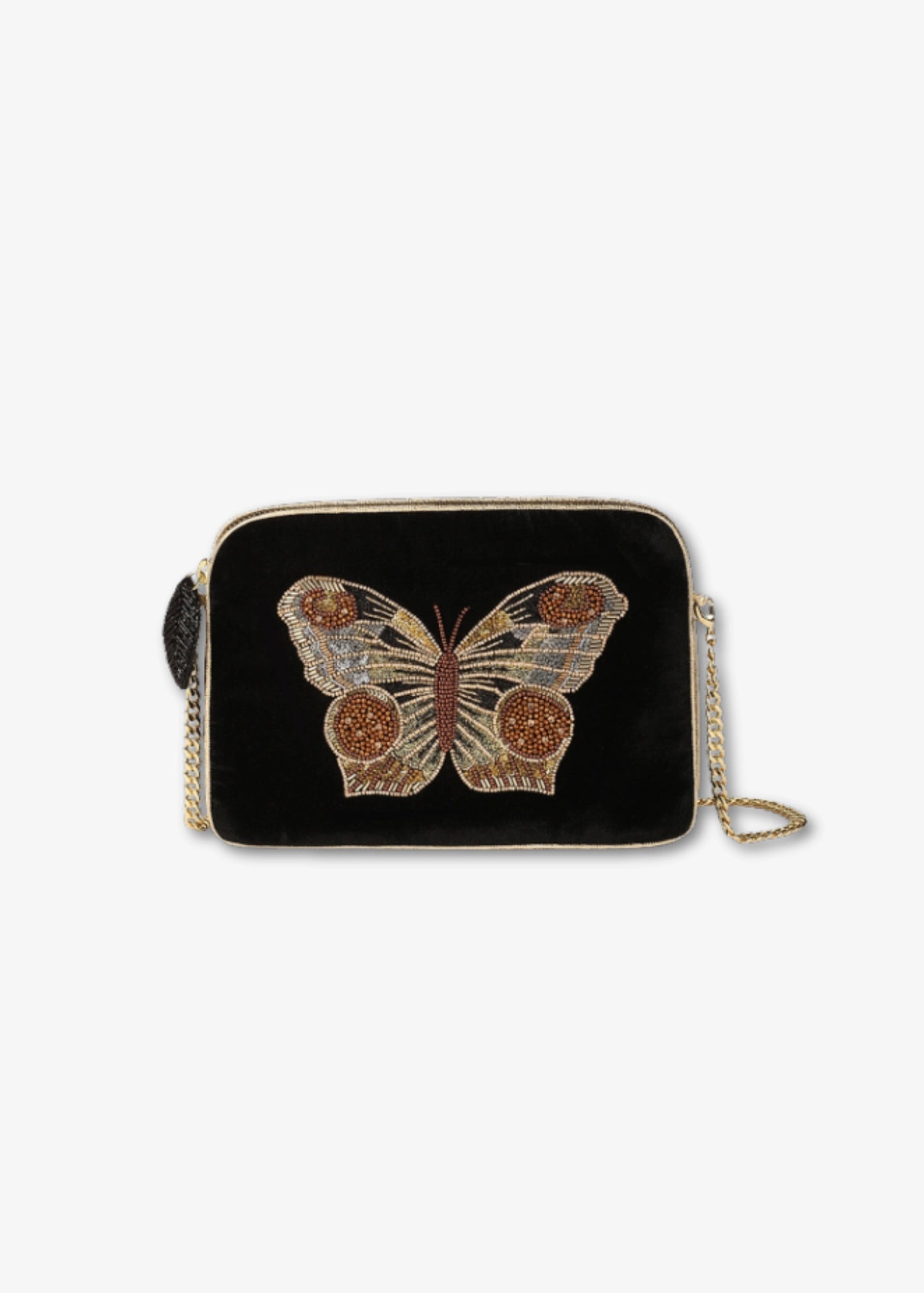 Olivia Dar Butterfly Sling Bag - Khaki