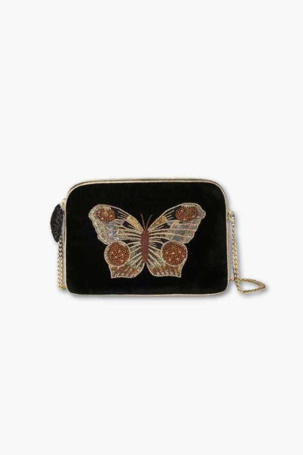 Olivia Dar Butterfly Sling Bag - Khaki