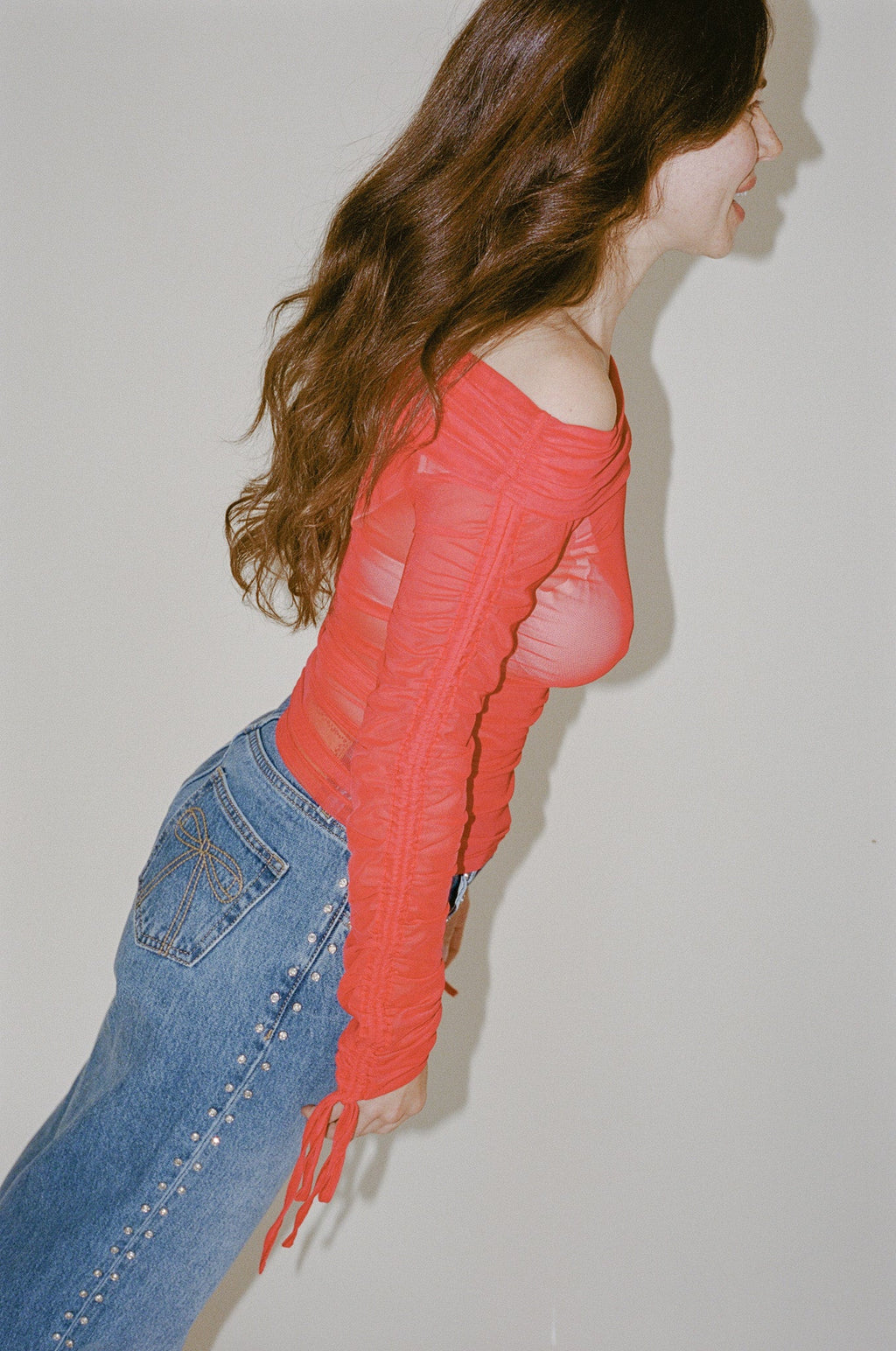 Opera Sport Eleanor Top - Mars Red