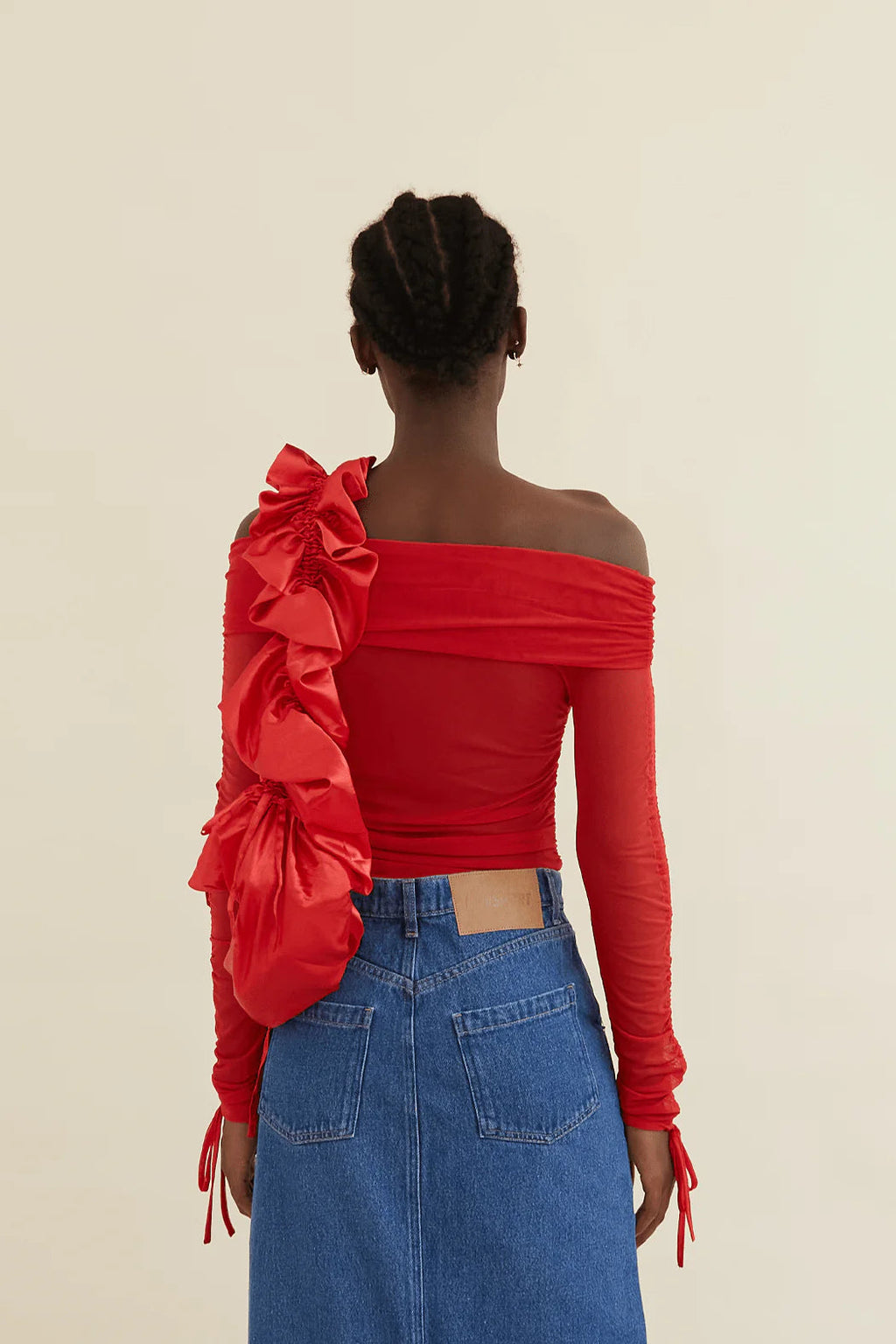 Opera Sport Eleanor Top - Mars Red