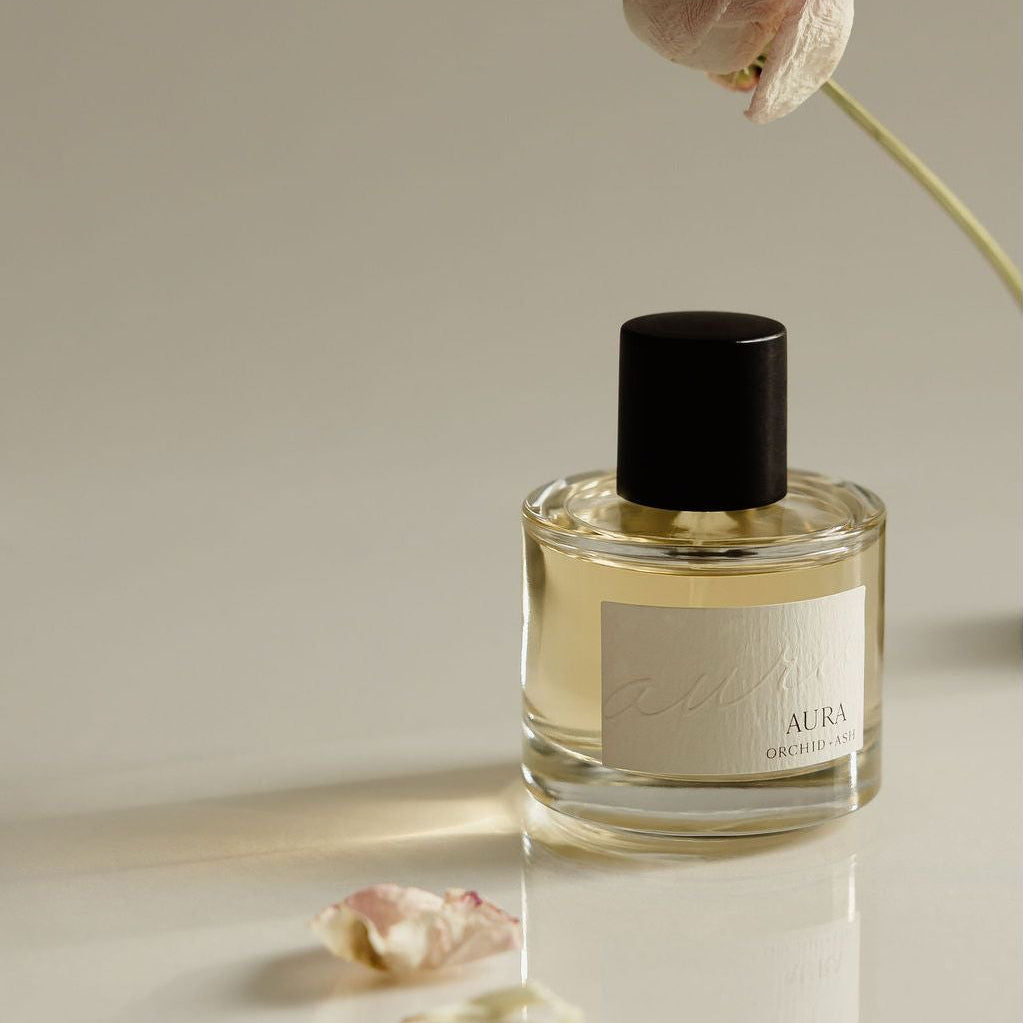 Orchid + Ash Grapefruit + Tonka Bean Perfume - Aura
