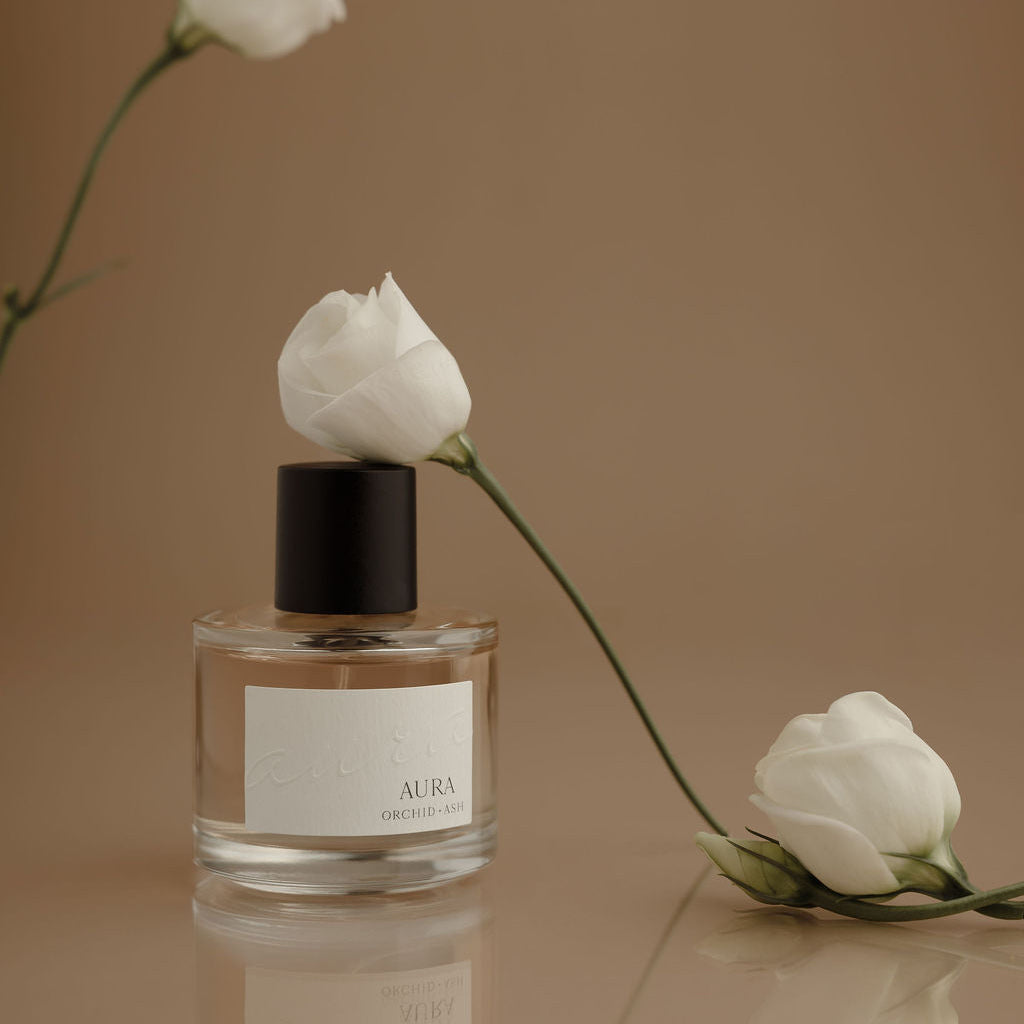 Orchid + Ash Grapefruit + Tonka Bean Perfume - Aura