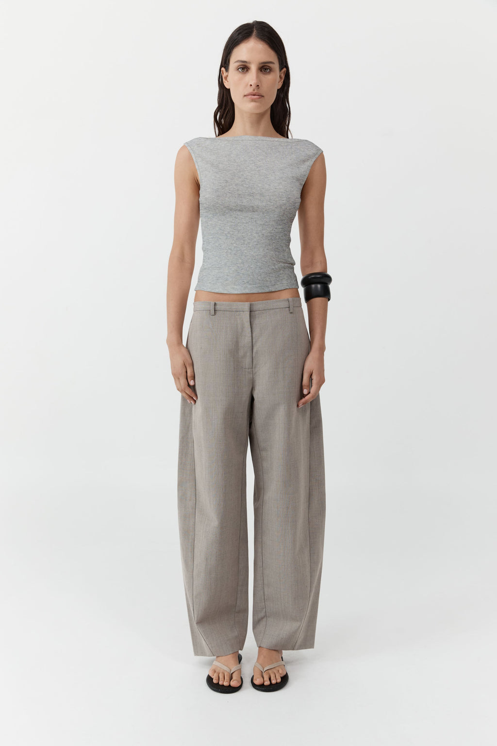 St. Agni Organic Cotton Ballerina Top