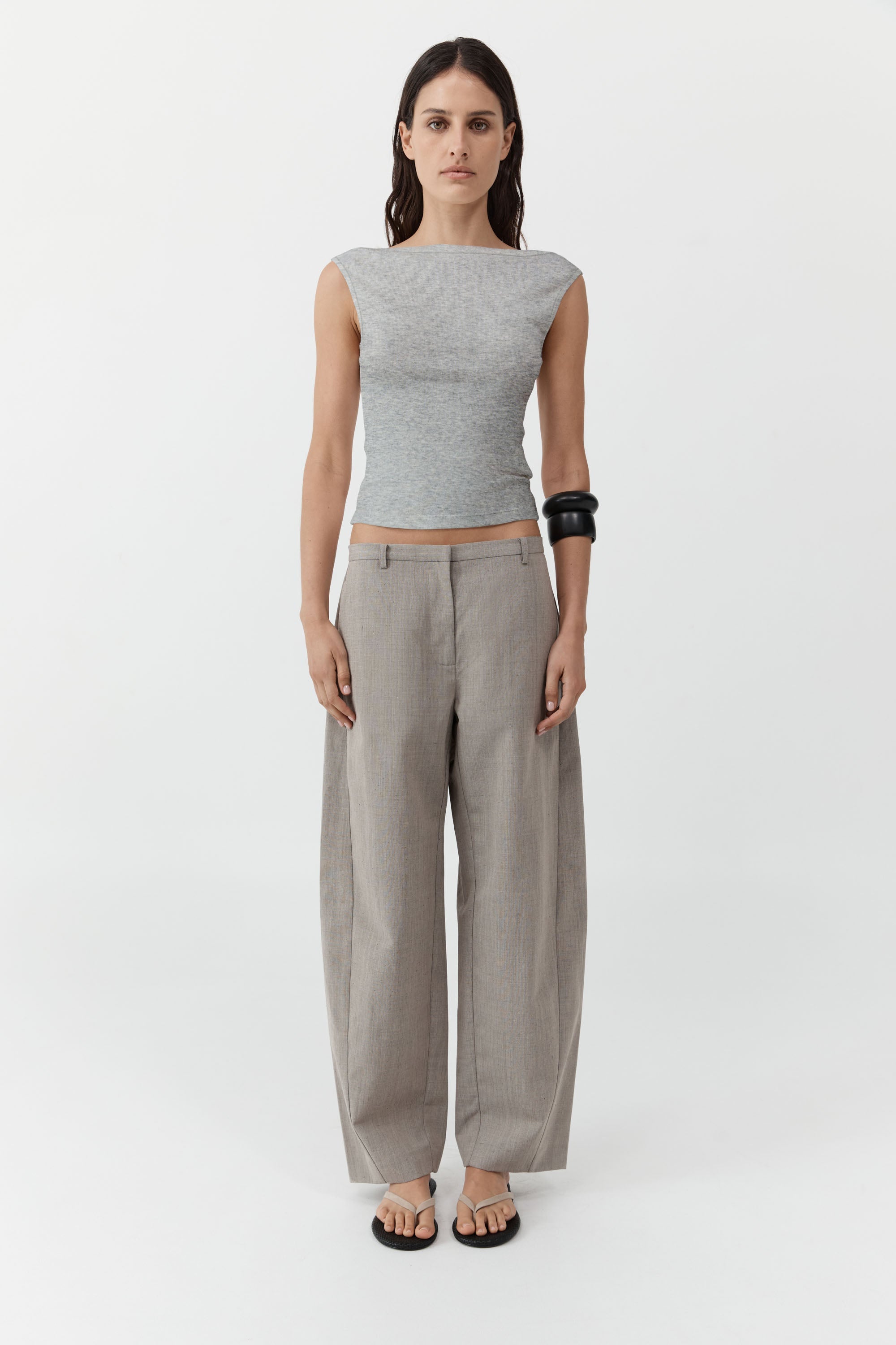 St. Agni Organic Cotton Ballerina Top