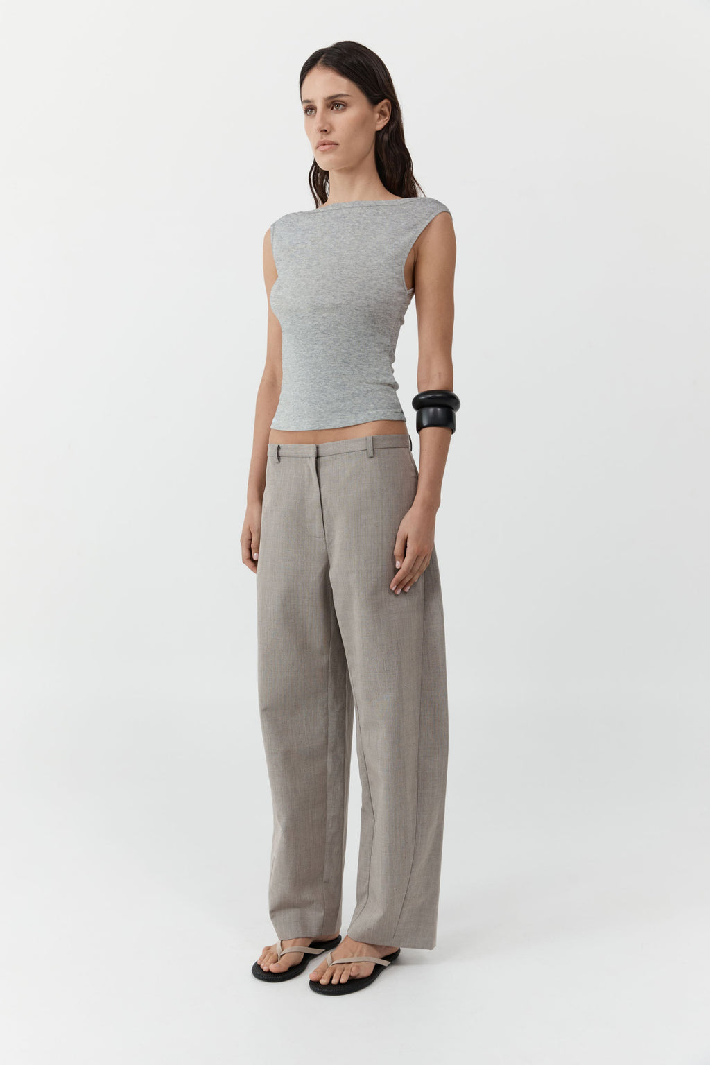 St. Agni Organic Cotton Ballerina Top