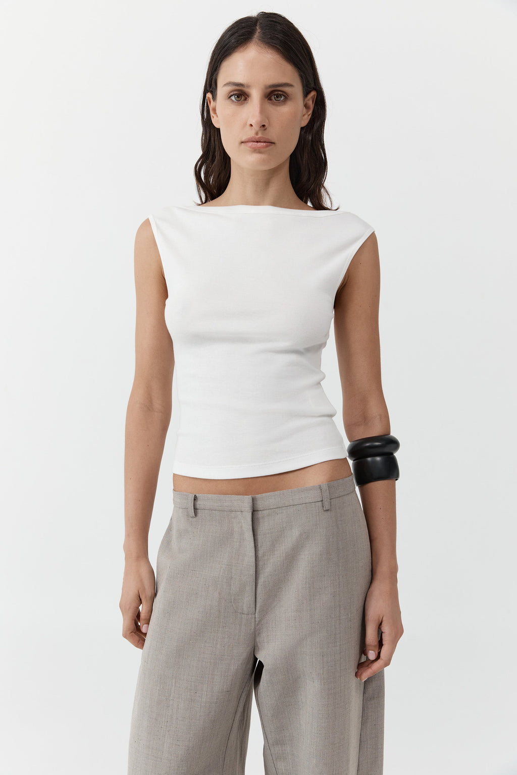 St. Agni Organic Cotton Ballerina Top