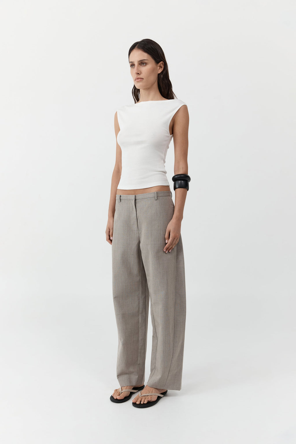 St. Agni Organic Cotton Ballerina Top