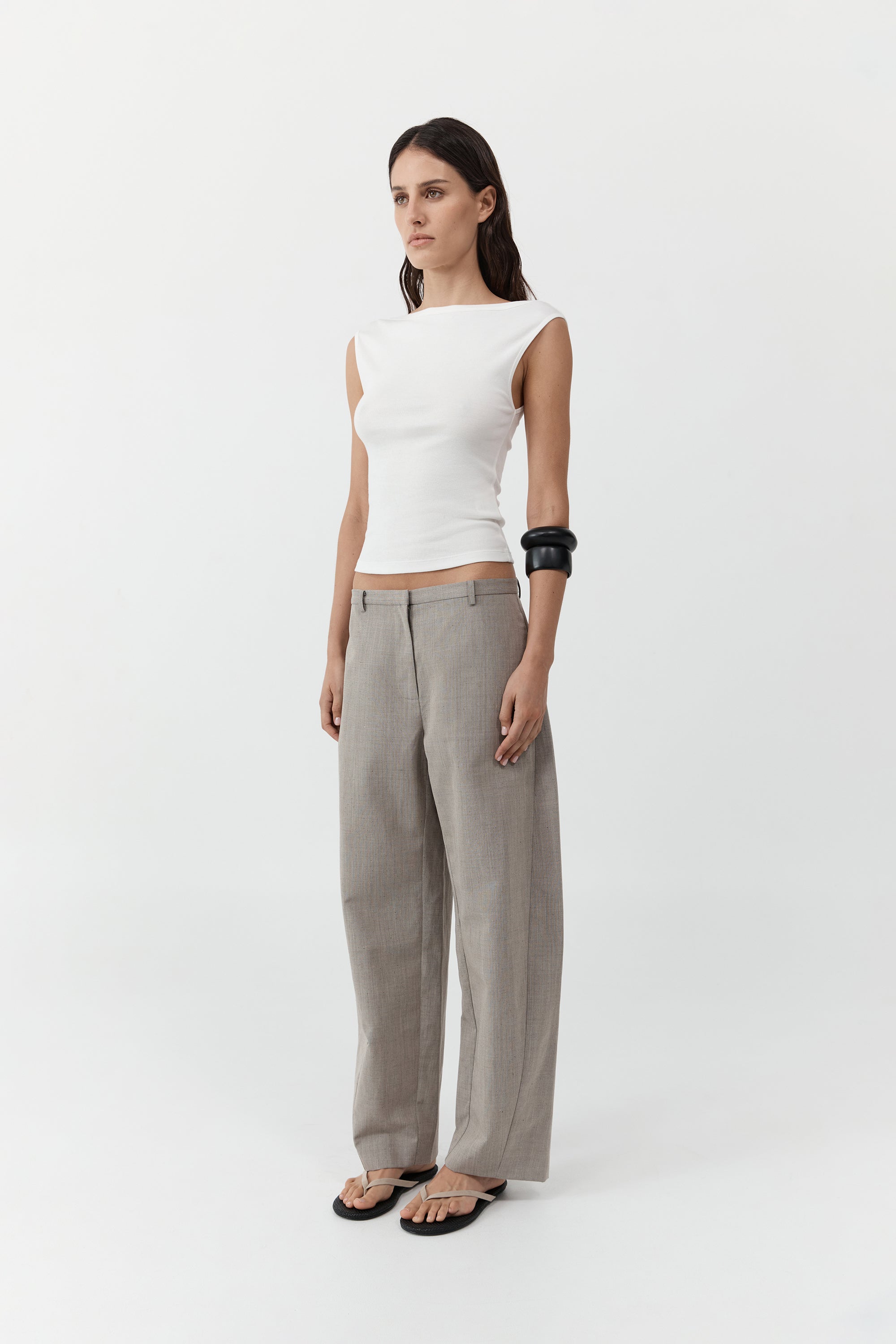 St. Agni Organic Cotton Ballerina Top