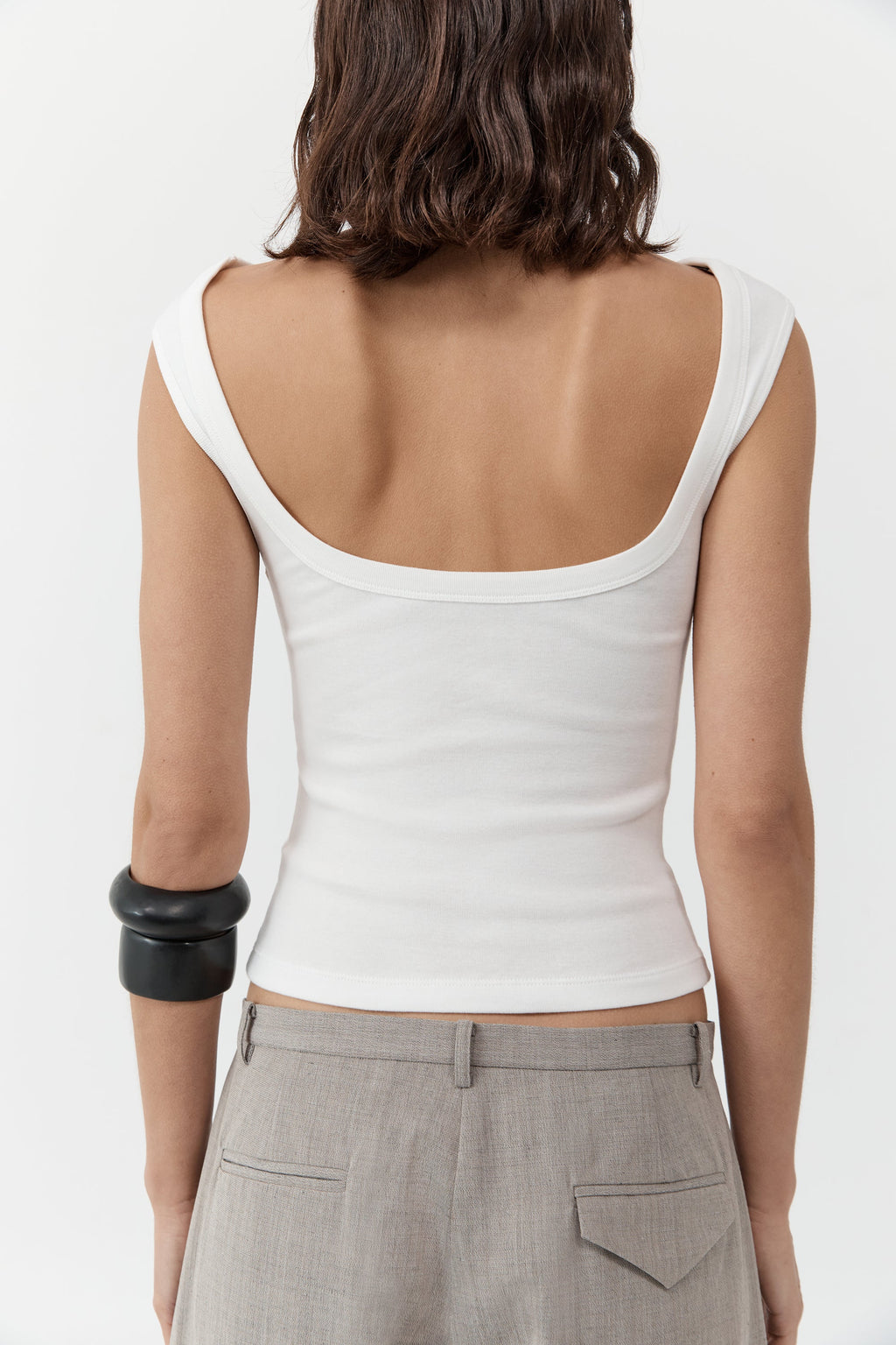 St. Agni Organic Cotton Ballerina Top