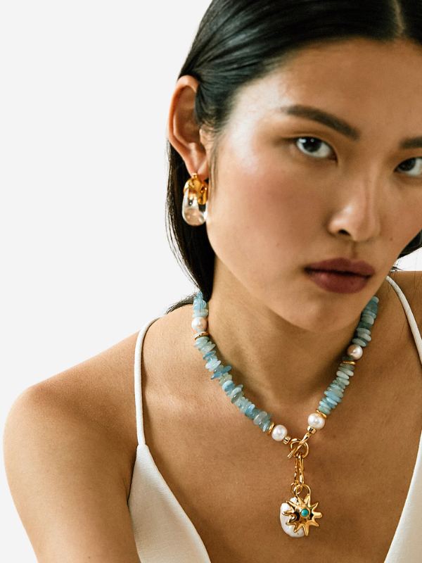 Lizzie Fortunato Organic Hoops Earrings