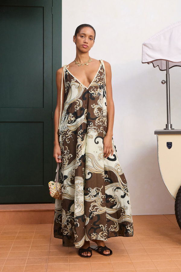 ALÉMAIS Otis Midi Dress
