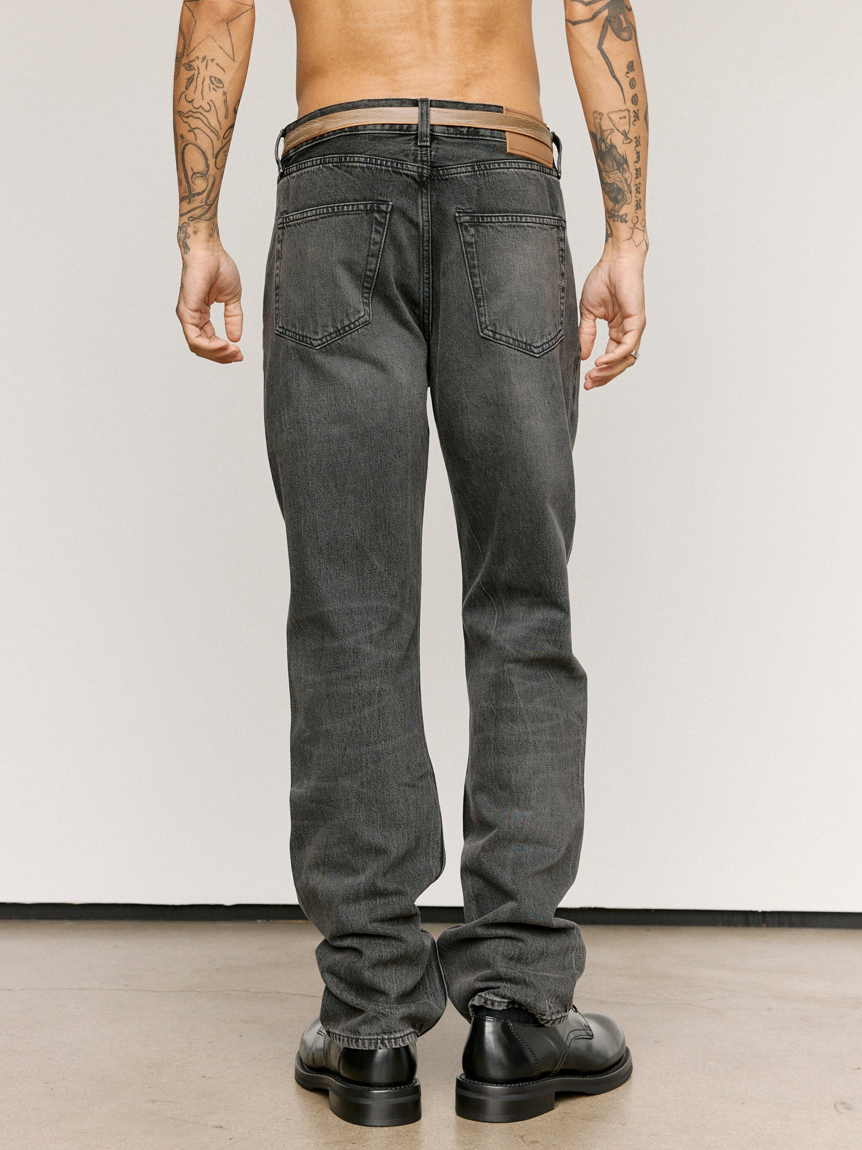 Our Legacy Graphite Wave Selvedge First Cut Jeans