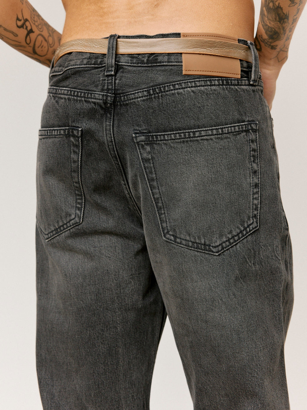 Our Legacy Graphite Wave Selvedge First Cut Jeans