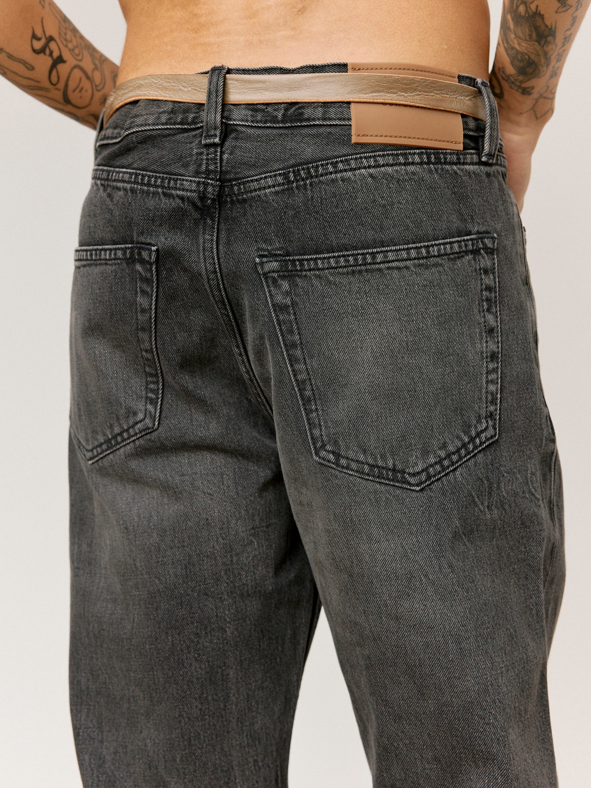 Our Legacy Graphite Wave Selvedge First Cut Jeans