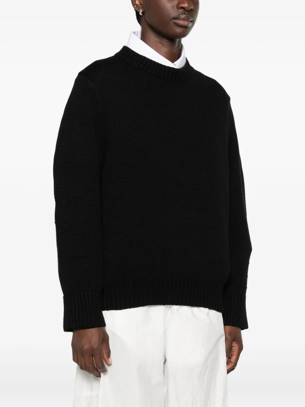 Totême Oversized Crew Knit Sweater
