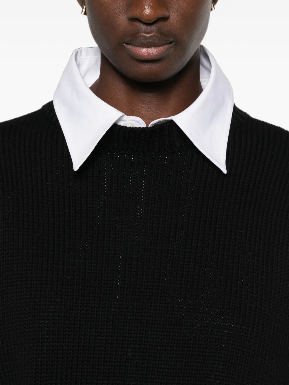 Totême Oversized Crew Knit Sweater