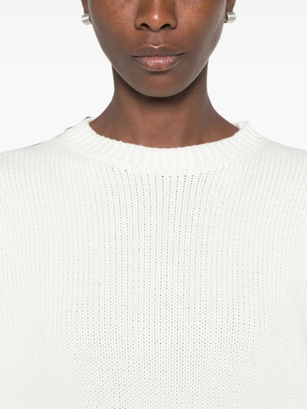 Totême Oversized Crew Knit Sweater