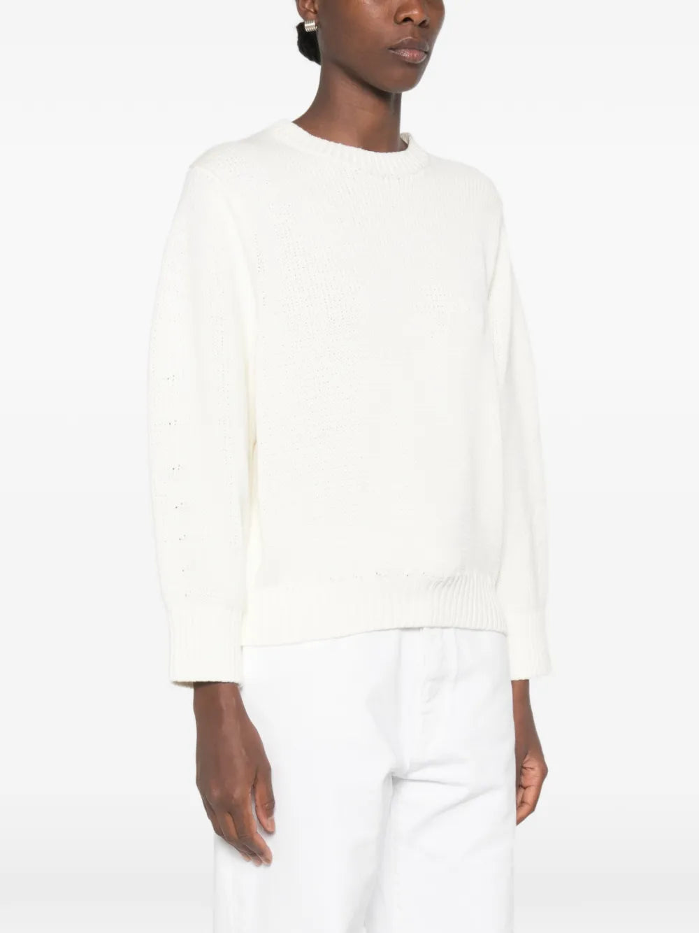 Totême Oversized Crew Knit Sweater