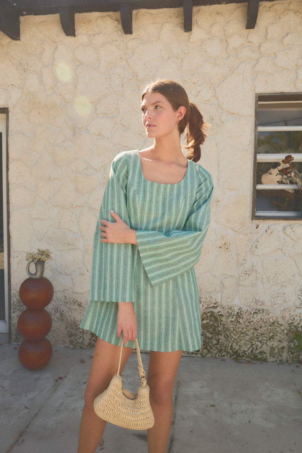 ESYA Palma Linen Mini Dress