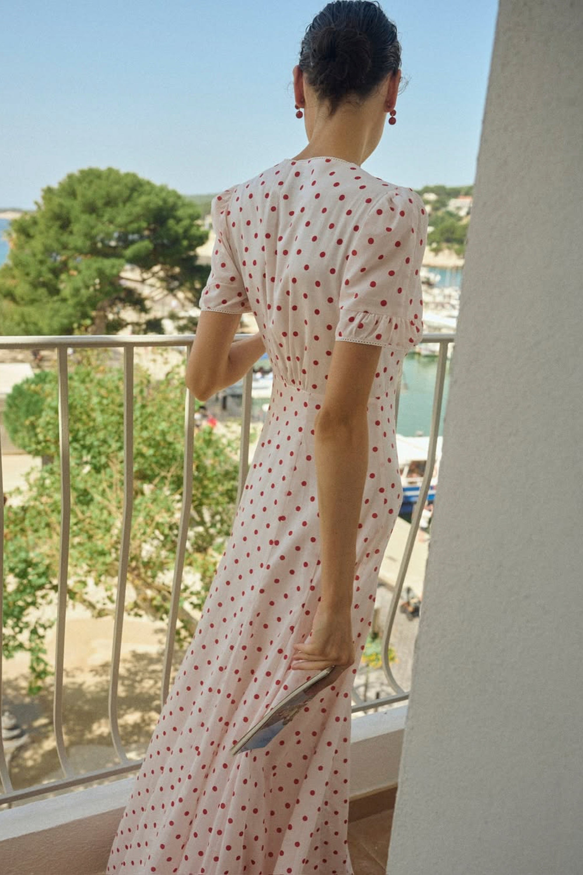 Posse Paloma Dress - Petite Polka Dot
