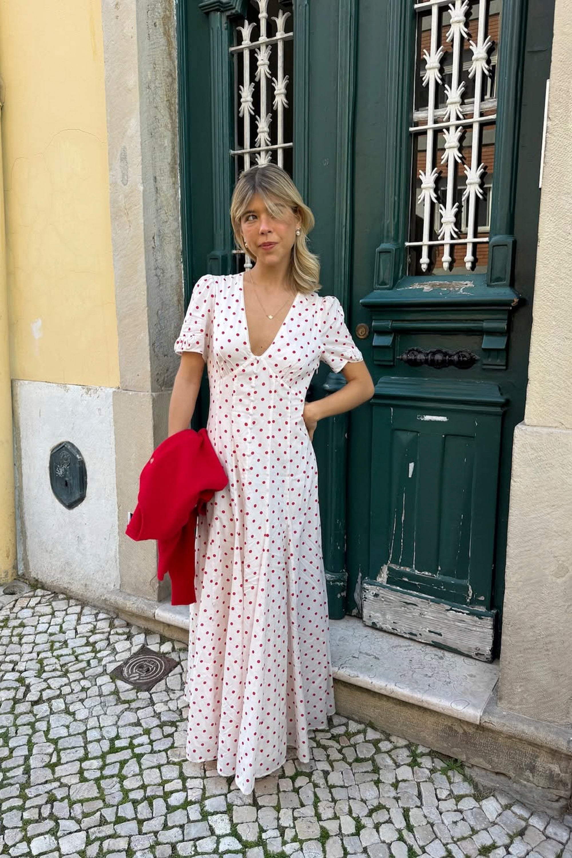 Posse Paloma Dress - Petite Polka Dot