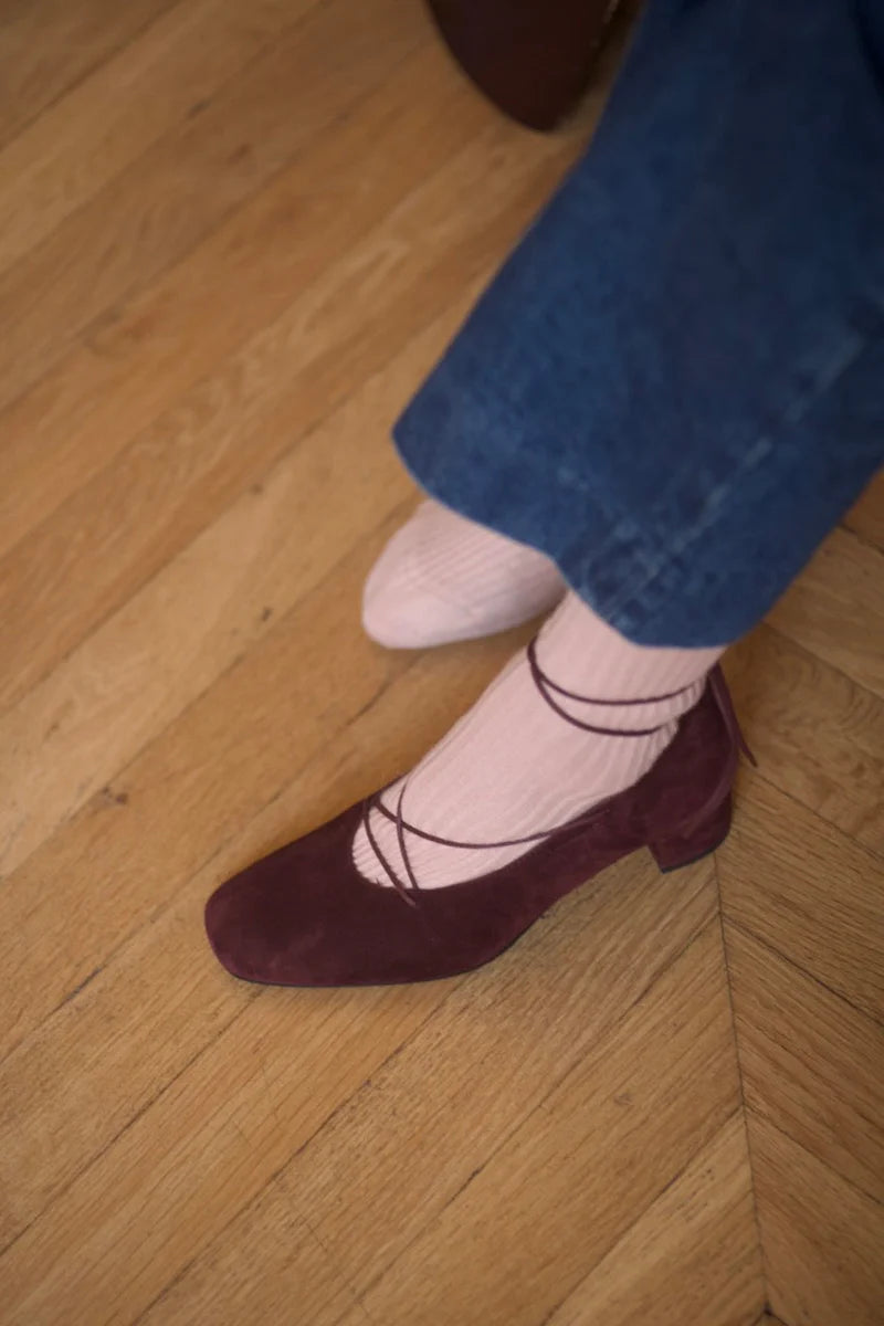 Anne Thomas PAVLOVA LACES PUMP - POMEROL