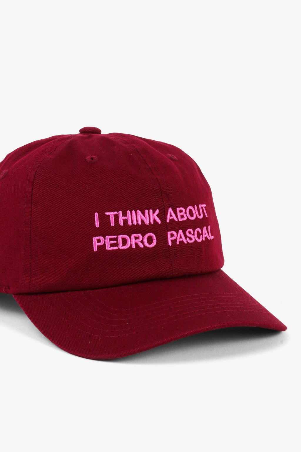 "INTENTIONALLY __________." Pedro Pascal Dad Cap