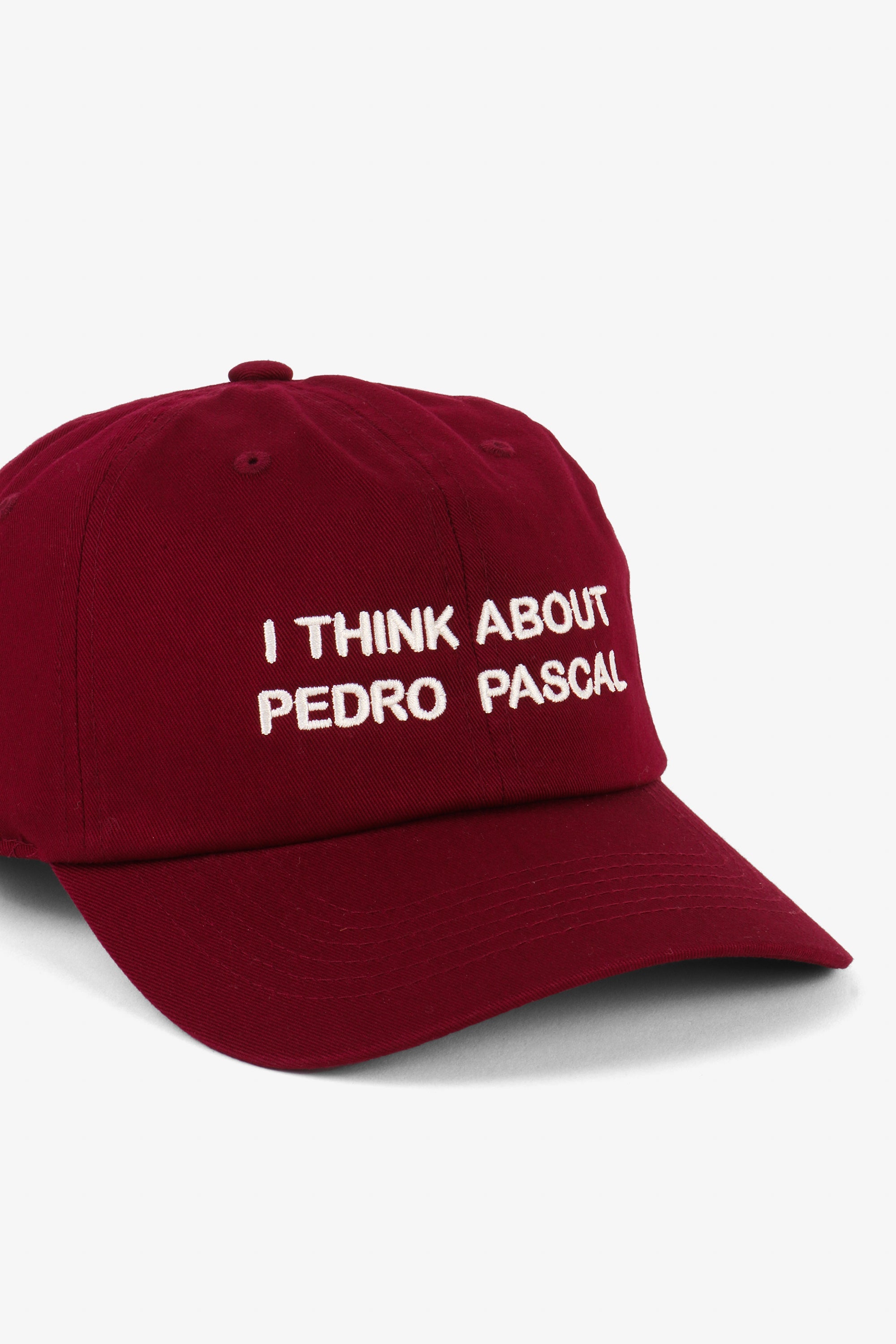 "INTENTIONALLY __________." Pedro Pascal Dad Cap