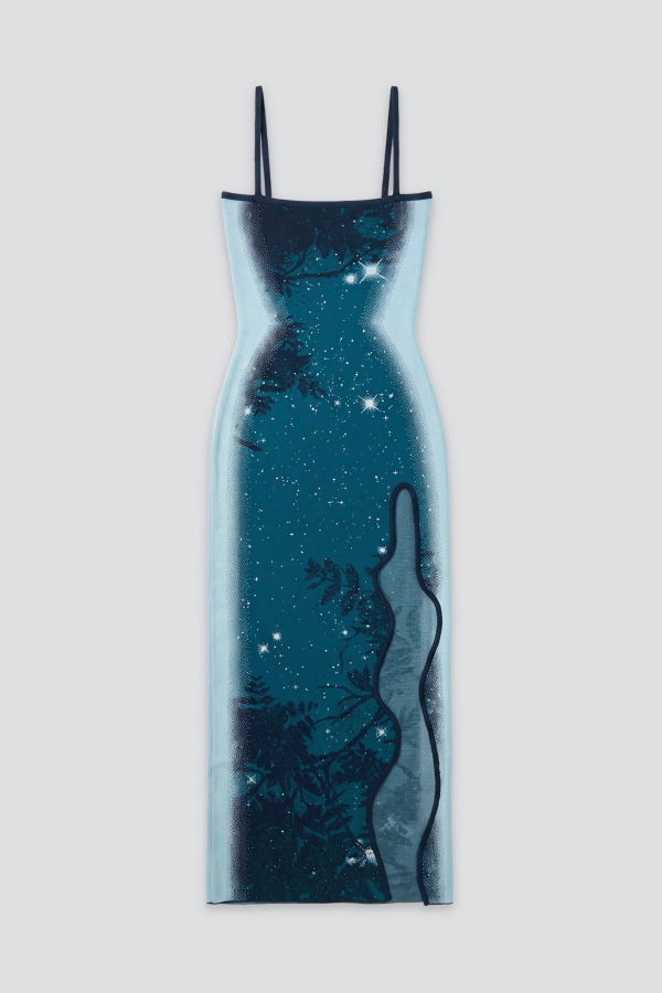 PH5 Avalon Teal Iris Maxi Tank Dress