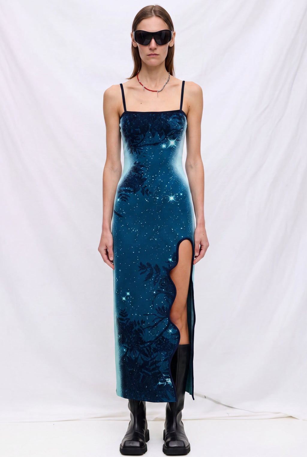 PH5 Avalon Teal Iris Maxi Tank Dress