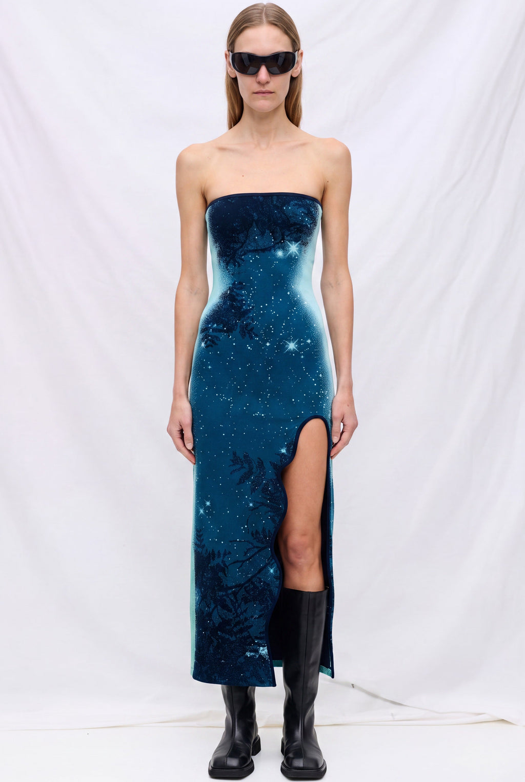 PH5 Avalon Teal Iris Maxi Tank Dress