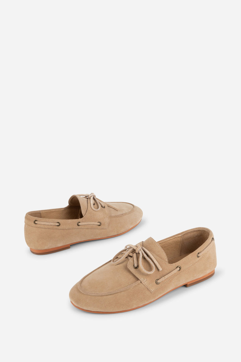 "INTENTIONALLY __________." Pixie Boat Shoe Flat
