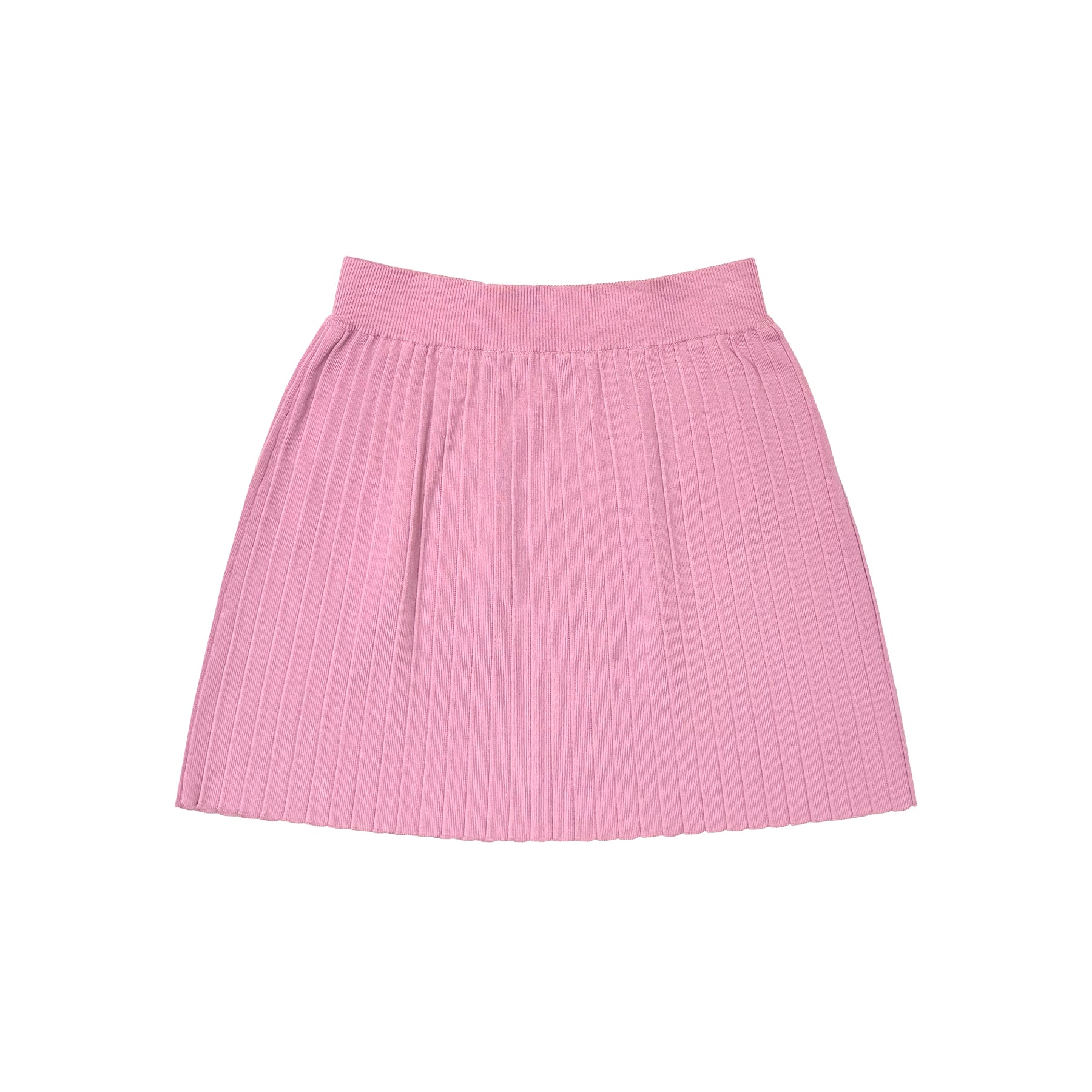 Ali Golden Pleated Mini Skirt