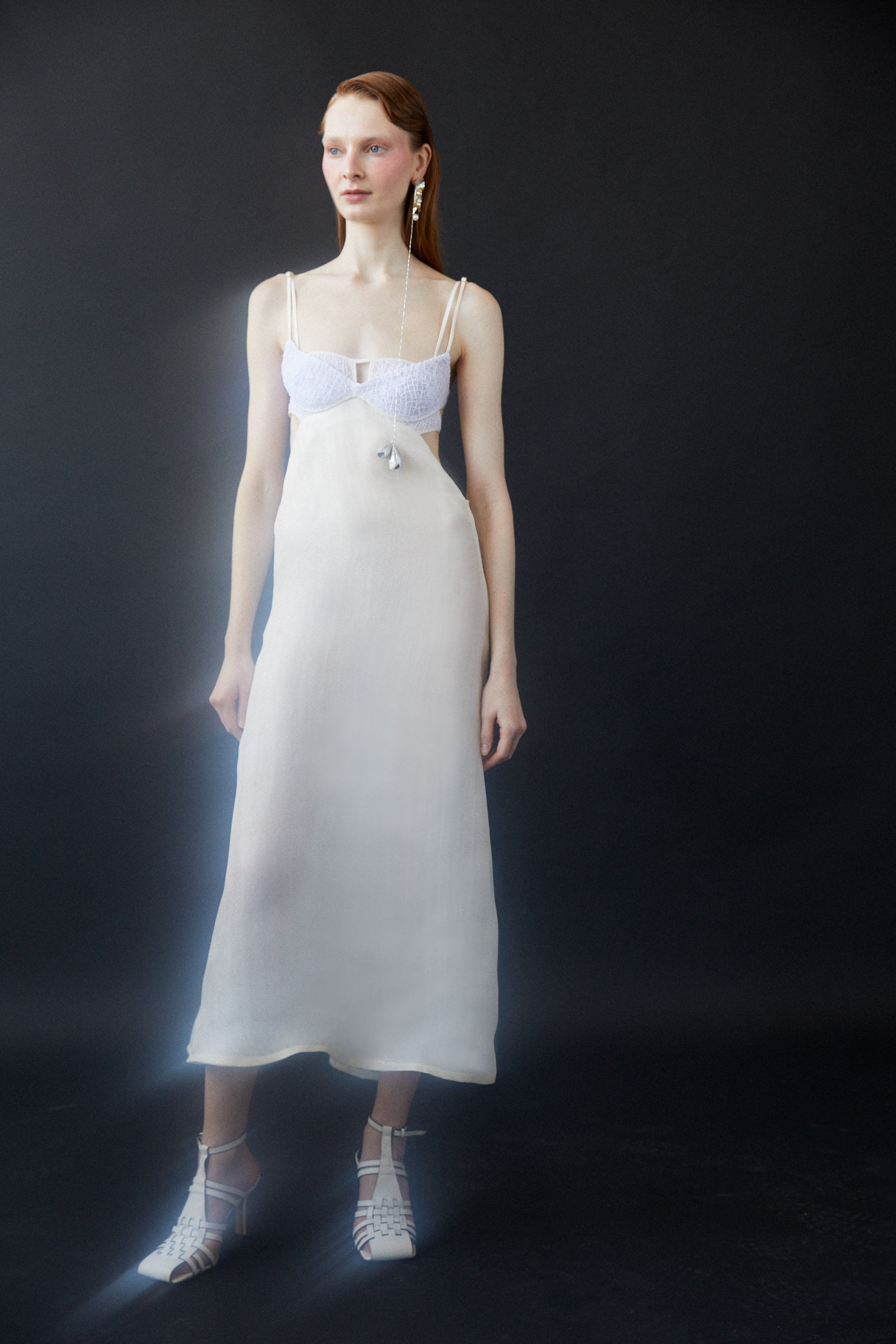 luisaetlaluna Plethos Dress - Blanc