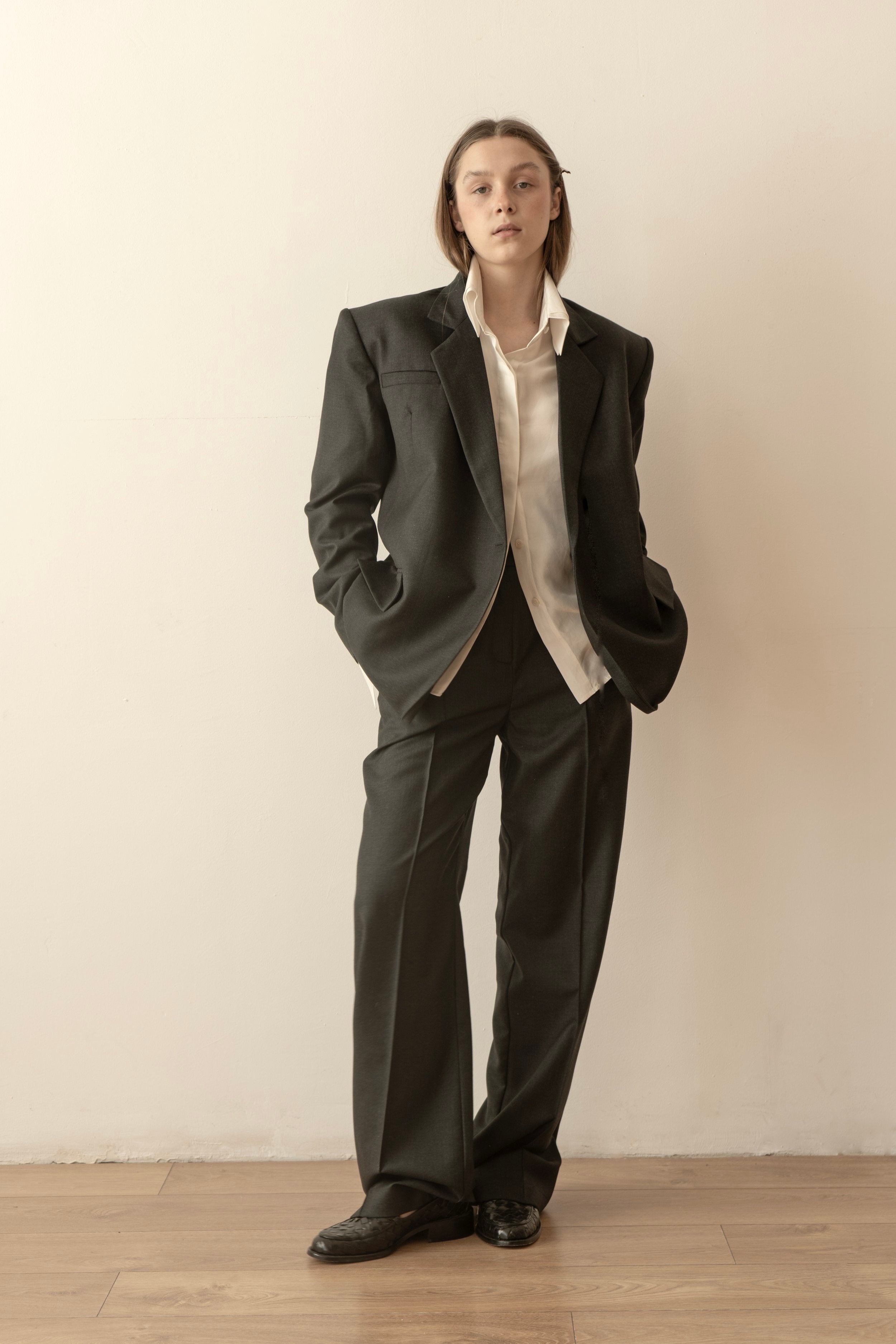 K M by L A N G E Pleyada Double Belt Pants
