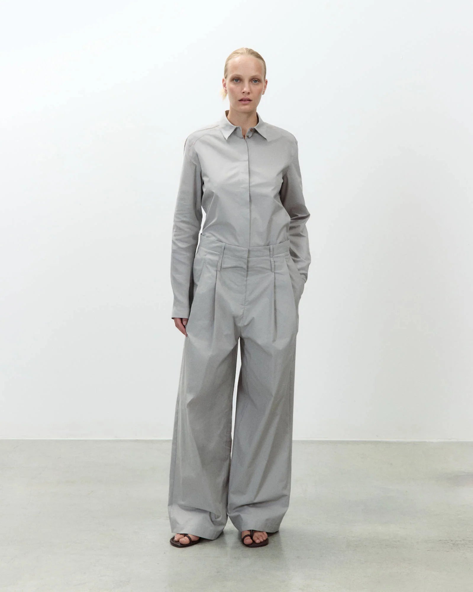 Alysi Poplin Trousers
