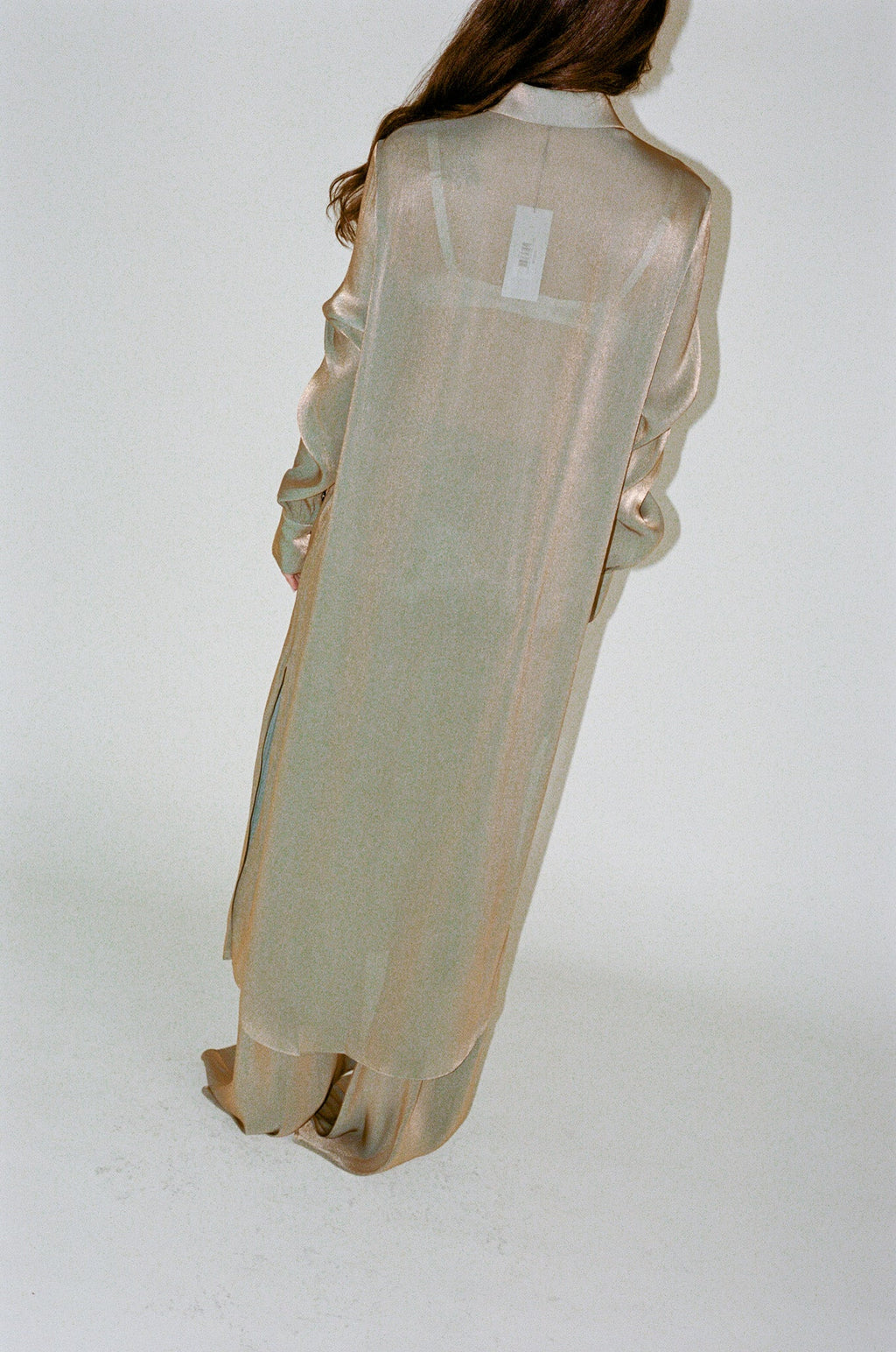 PRISCAVera Relaxed Button Down Dress - Olive Oil